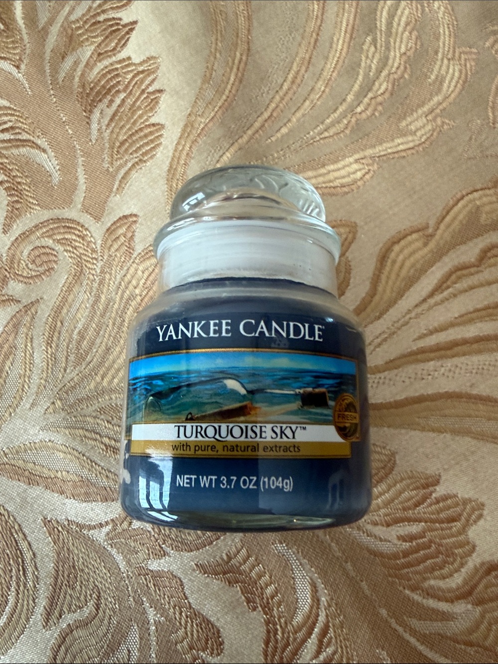 Yankee Candle Turquoise Sky Small Jar - Blue